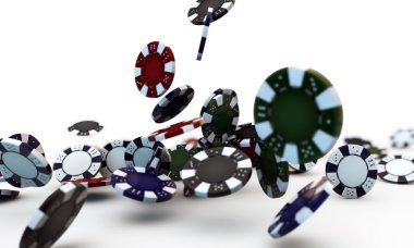Player account balance and poker chip ledger
